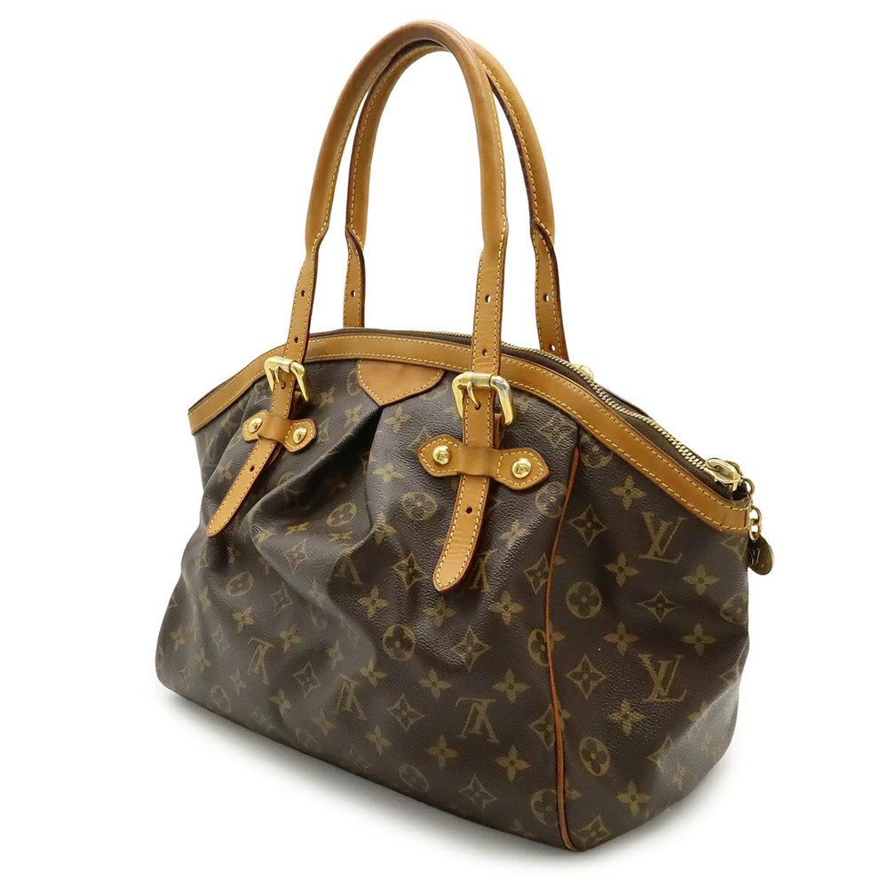 Louis Vuitton Tote Shoulder Monogram Handbag Bag Tivoli Brown